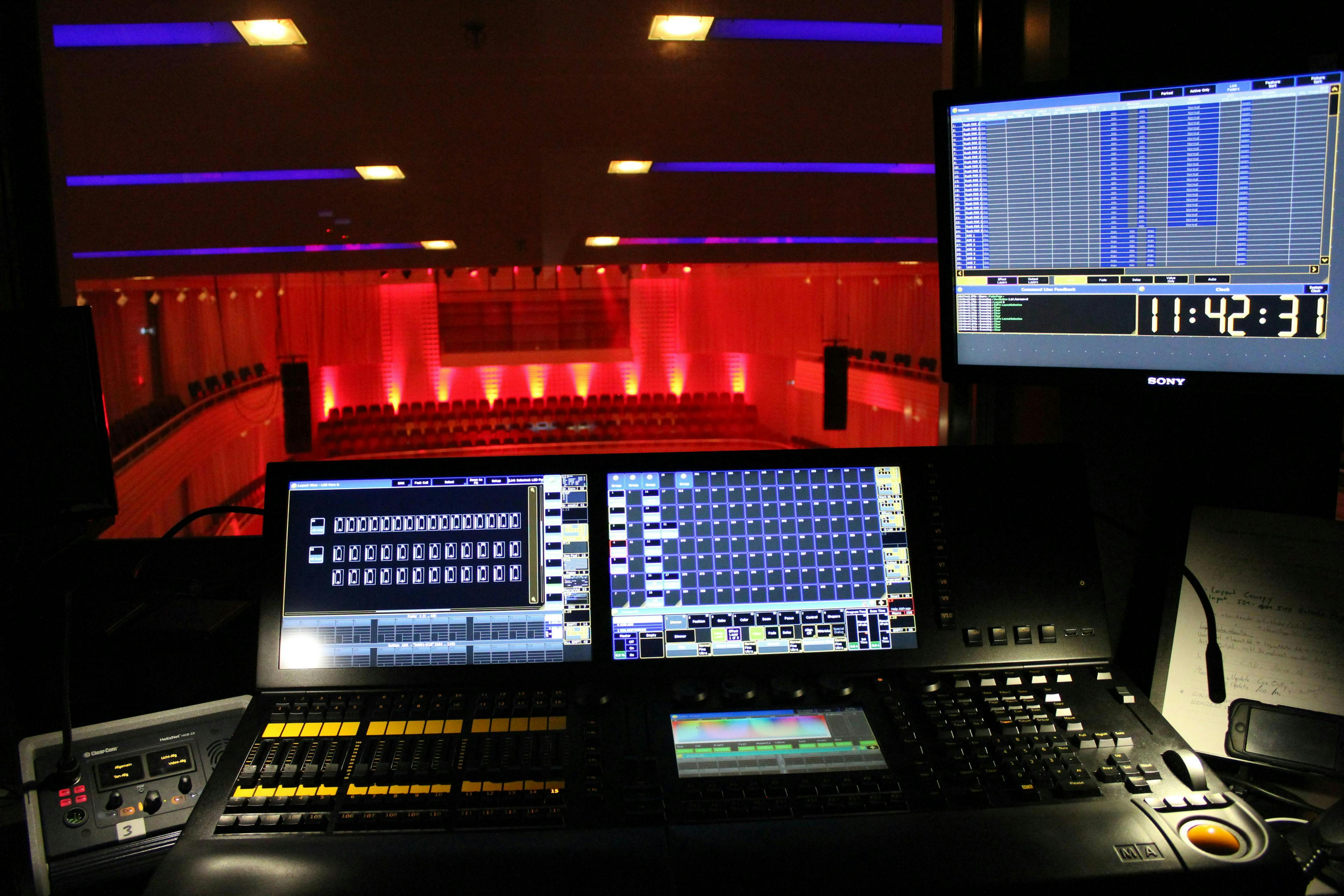 Event Technology in the Concert Hall at the KKL Lucerne